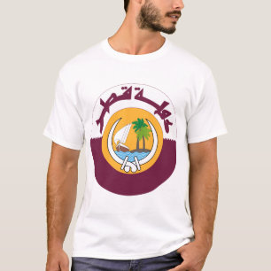 T-shirts brasão de qatar