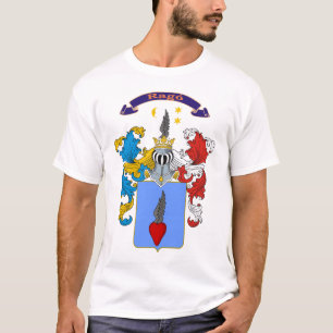 T-shirts Brasão do Hungarian da família de Rago