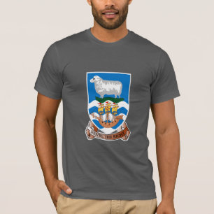T-shirts Brasão do insular de Malvinas