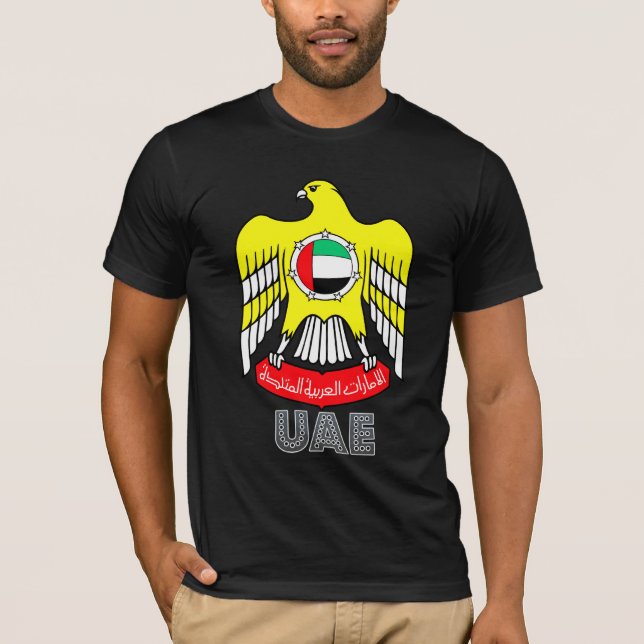 T-shirts Brasão dos Uae (Frente)