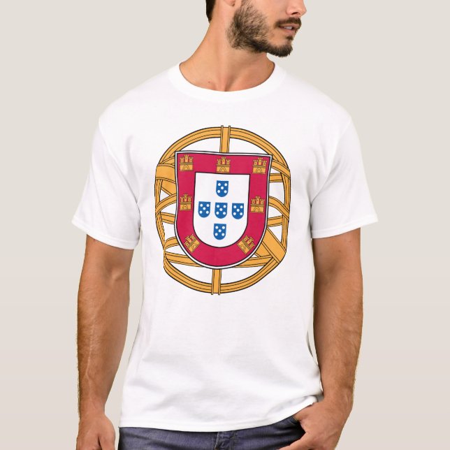 T-shirts Brasão portuguesa (Frente)