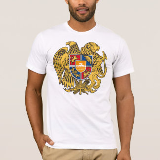 T-shirts Brasão Republic Armenia Arménia homens Shirt