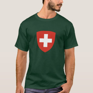 T-shirts Brasão suíça