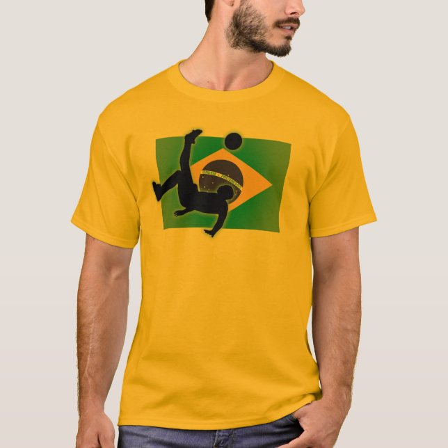 T-shirts Brasil Bicicleta Kick (Frente)