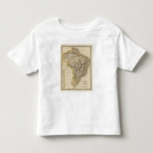 T-shirts Brasil e Paraguai