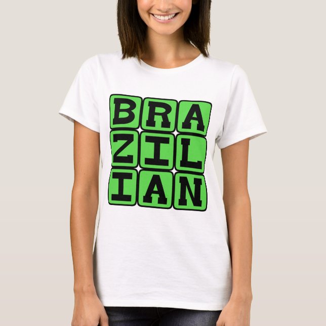 T-shirts Brasileiro, Nacionalidade (Frente)