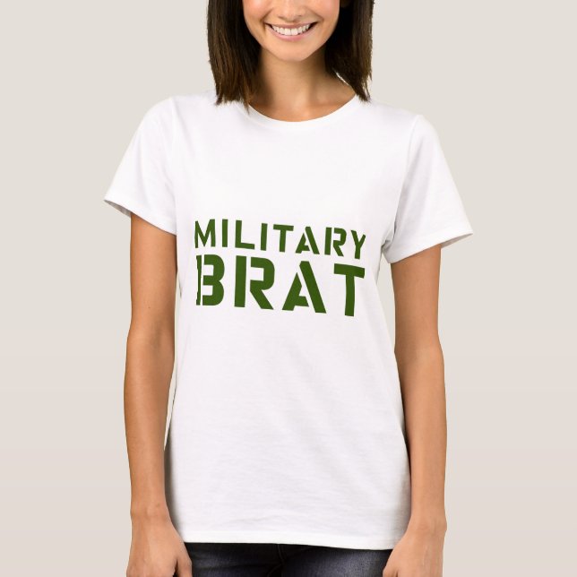 T-shirts Brat Militar (Frente)