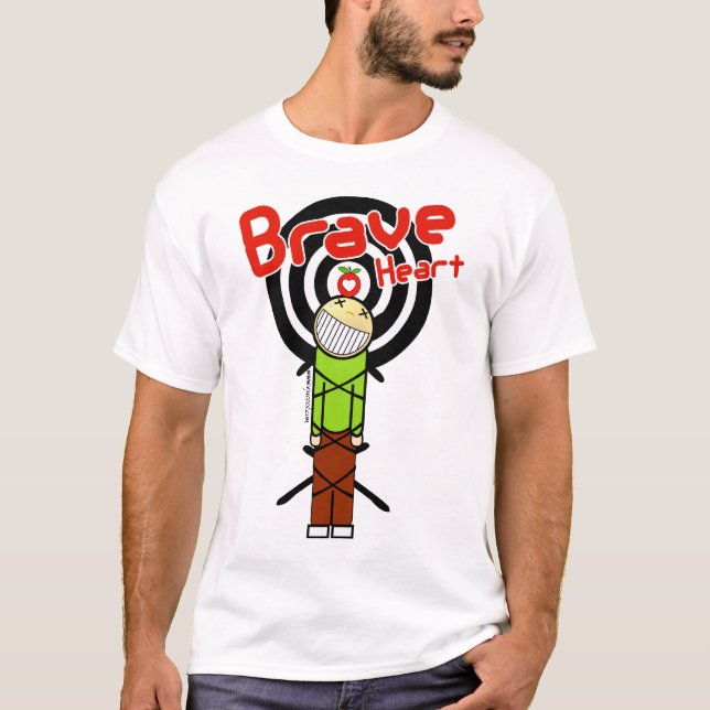 T-shirts braveheart (Frente)