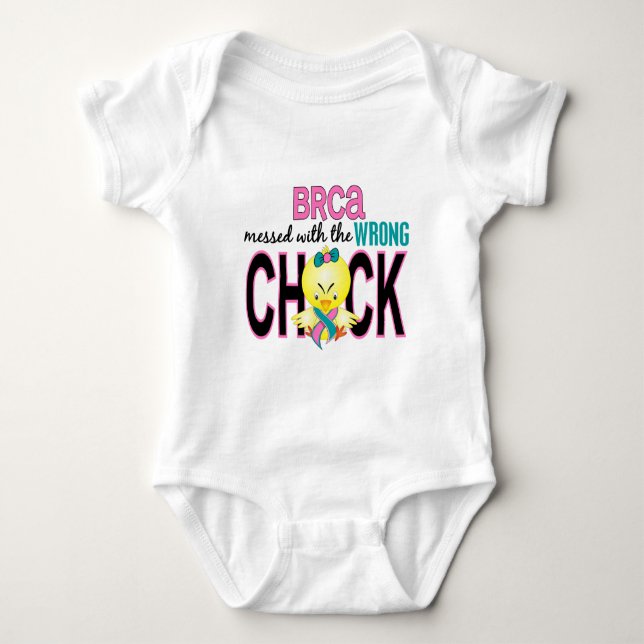 T-shirts BRCA Mensado com Pintinho Incorreto (Frente)