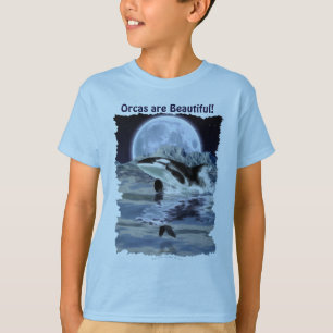 T-shirts Break Orca com Raven & Moon