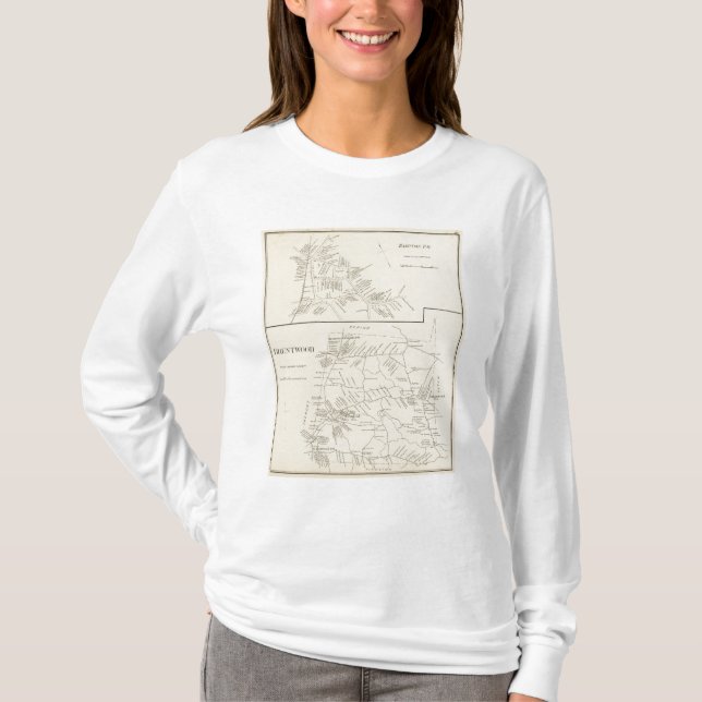 T-shirts Brentwood, Hampton PO (Frente)