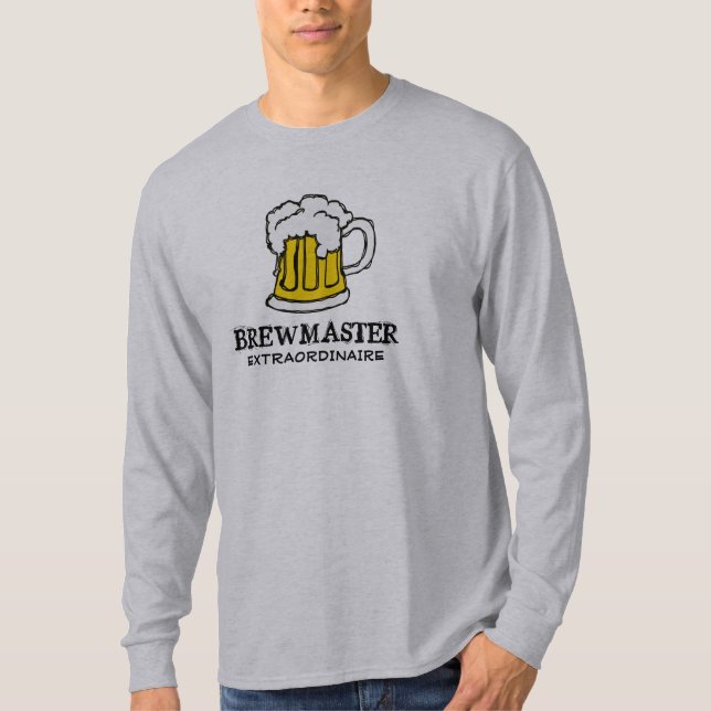 T-shirts Brewmaster Extraordinaire! (Frente)