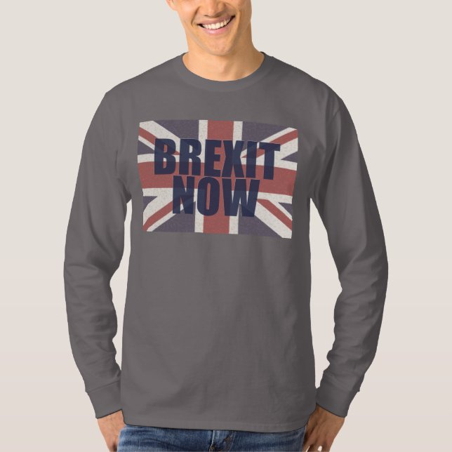 T-shirts Brexit agora (Frente)