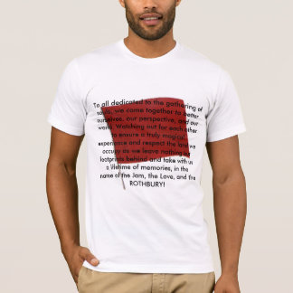 T-shirts Brigada da bandeira vermelha de Rothbury