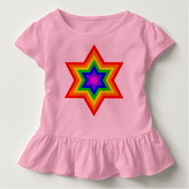 T-shirts Bright Burst™ Toddler Ruffle Tee