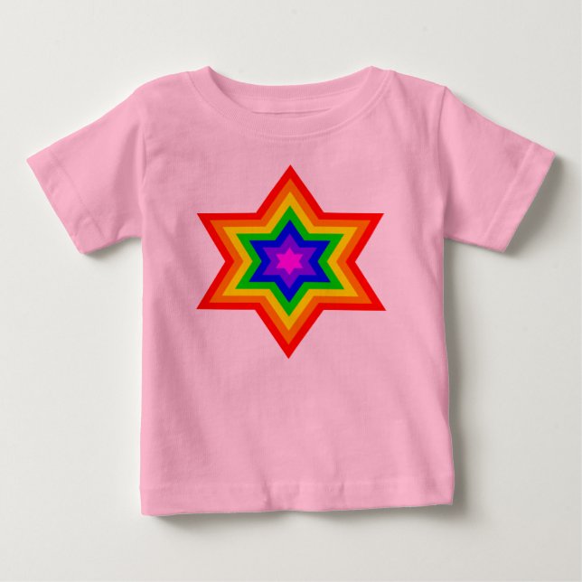 T-shirts Bright Burst™ Toddler Ruffle Tee (Frente)