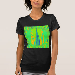 T-shirts Bright Edgy Geometry Neon Pattern Art Design