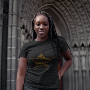 T-shirts Brilhante como a estrela das estrelas