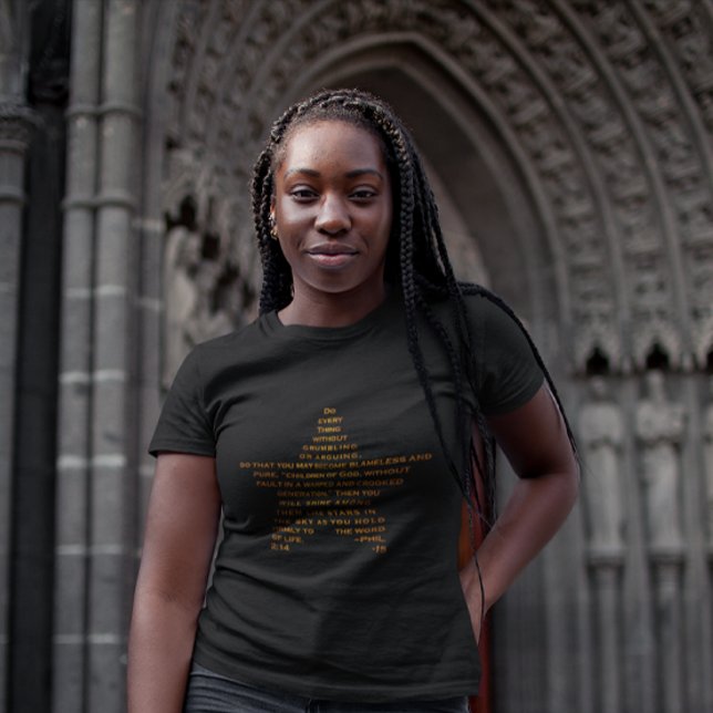 T-shirts Brilhante como a estrela das estrelas (Criador carregado)