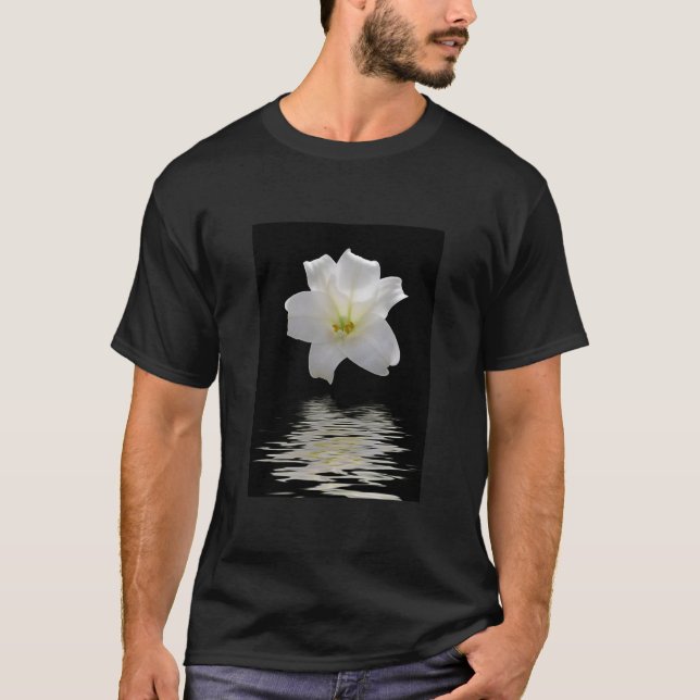 T-shirts brilho de lírio (Frente)