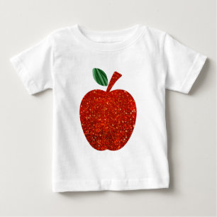 T-shirts Brilho vermelho Apple