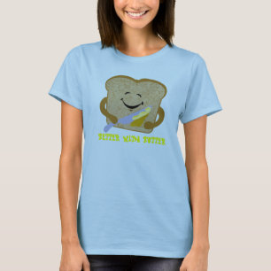 T-shirts Brinde e manteiga