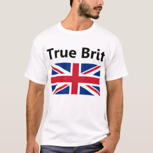 T-shirts Británico verdadeiro