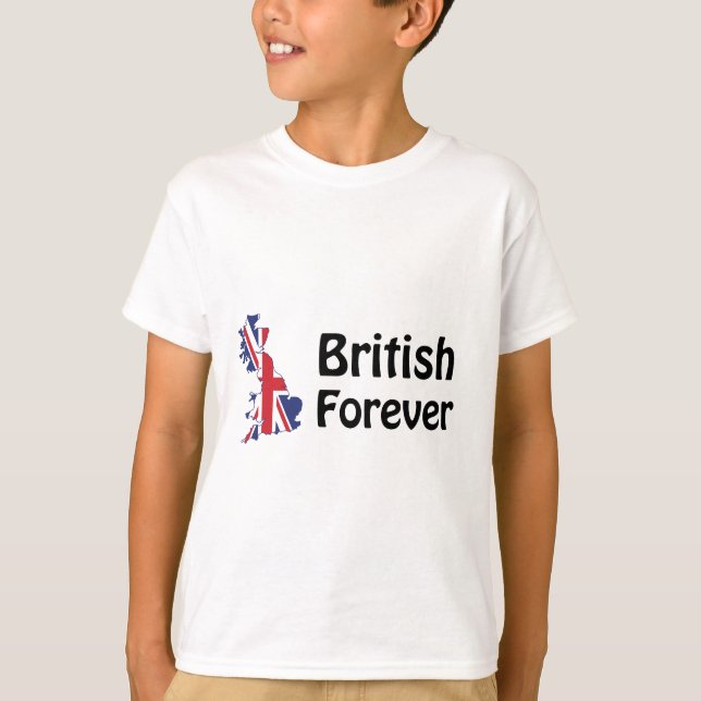 T-shirts British Forever (Frente)