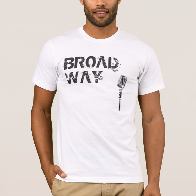 T-shirts broadway (Frente)