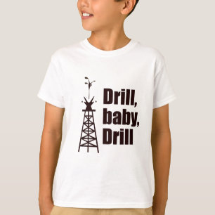 T-shirts Broca do bebê da broca