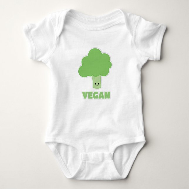 T-shirts Brócolos do Vegan (Frente)