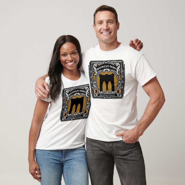T-shirts Brooklyn-Bridge-Emblem-(Camisetas Leves) (Unissex)