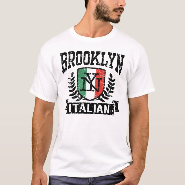 T-shirts Brooklyn Italiano (Frente)