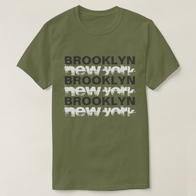T-SHIRTS BROOKLYN NEW YORK (Frente do Design)