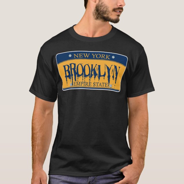T-shirts Brooklyn, Nova Iorque - Camisa-T (Frente)