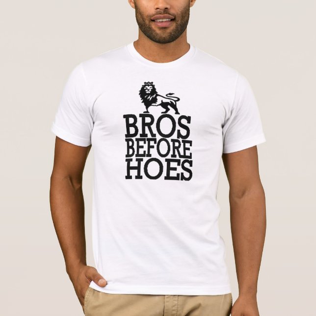 T-SHIRTS BROS ANTES DOS HOES (Frente)