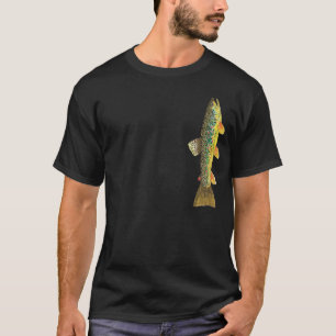 T-shirts Brown Trout Pescador