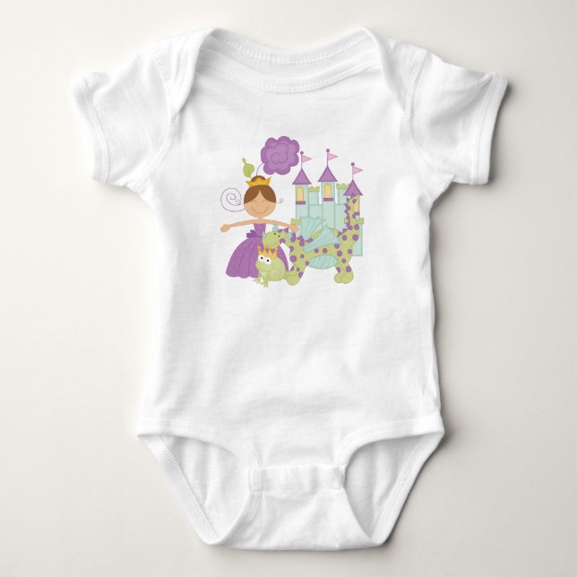 T-shirts Brunette Princess (Frente)