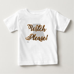 T-shirts bruxa, por favor, Dia de as Bruxas engraçado com 