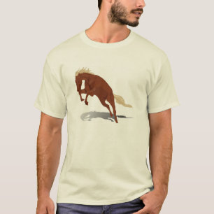 T-shirts Bucking Bronco