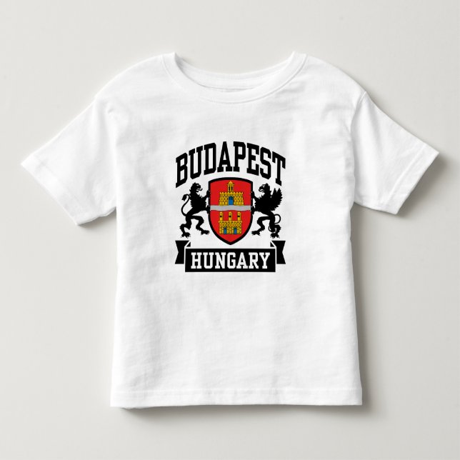 T-shirts Budapest Hungria (Frente)
