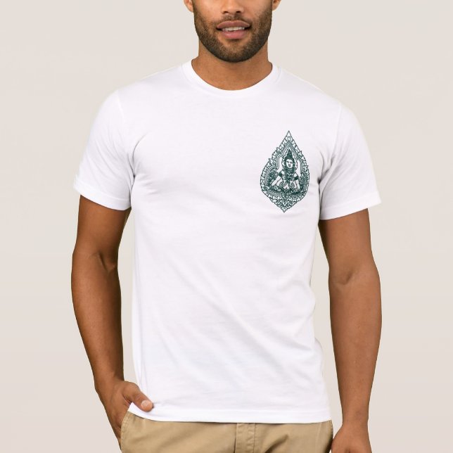 T-SHIRTS BUDDHA DE ASSENTO SUDESTE ASIÁTICO (Frente)