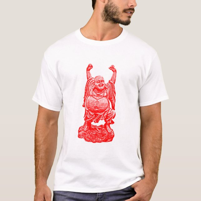 T-shirts Buddha feliz (Frente)