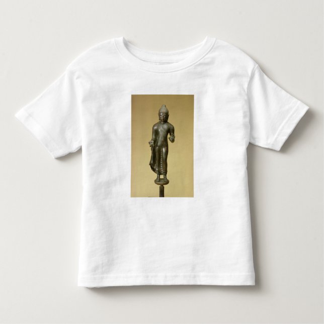 T-shirts Buddha, Gupta, Phopnar (bronze) (Frente)