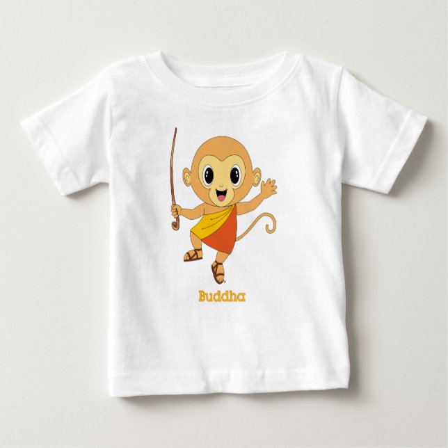 T-shirts Buddha Monkey™ (Frente)