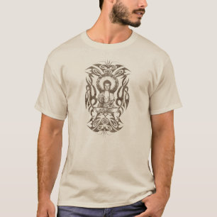 T-shirts Buddha tribal