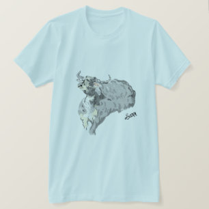 T-shirts : búfalo