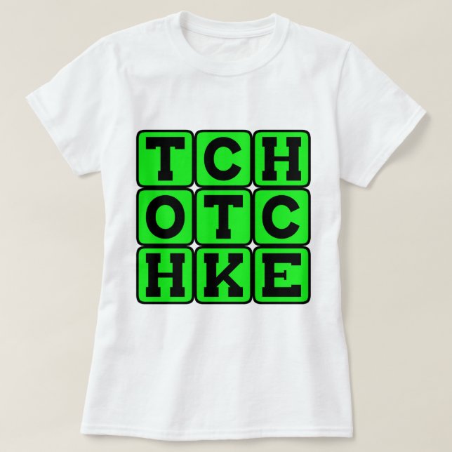 T-shirts Bugiganga, Enfeite de Arredondados (Frente do Design)