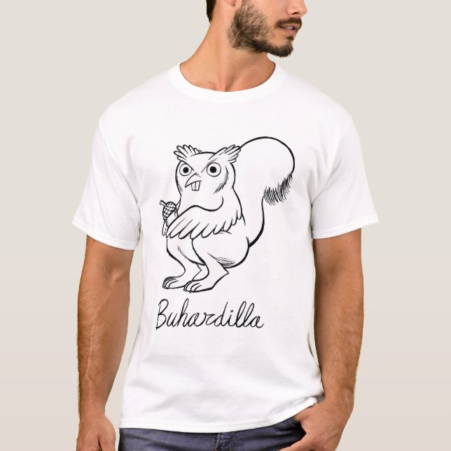 T-shirts Buhardilla (claro do sobre) (Frente)