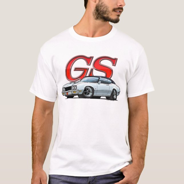 T-shirts Buick GS_White VB (Frente)